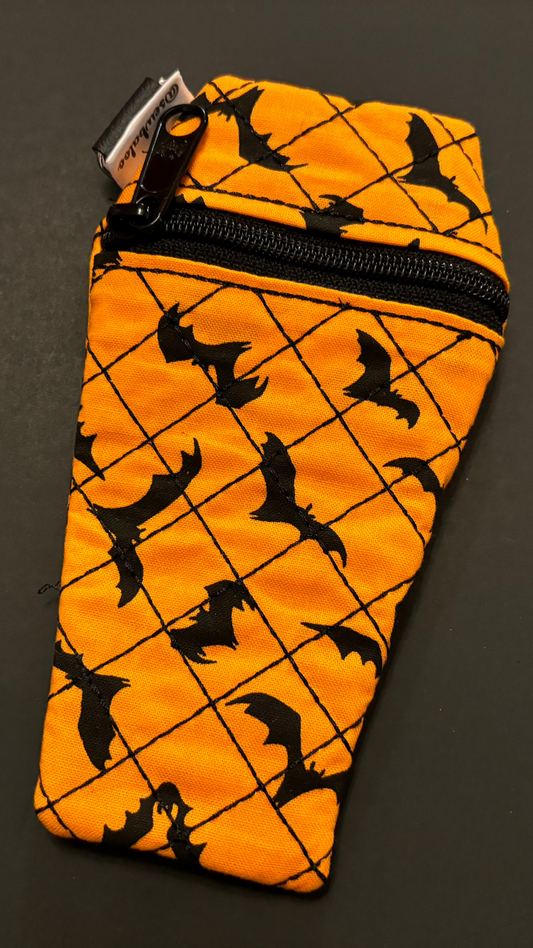 Coffin Pouch Bats- Orange