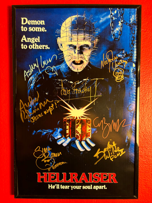 Hellraiser - 11' x 17" autographed poster