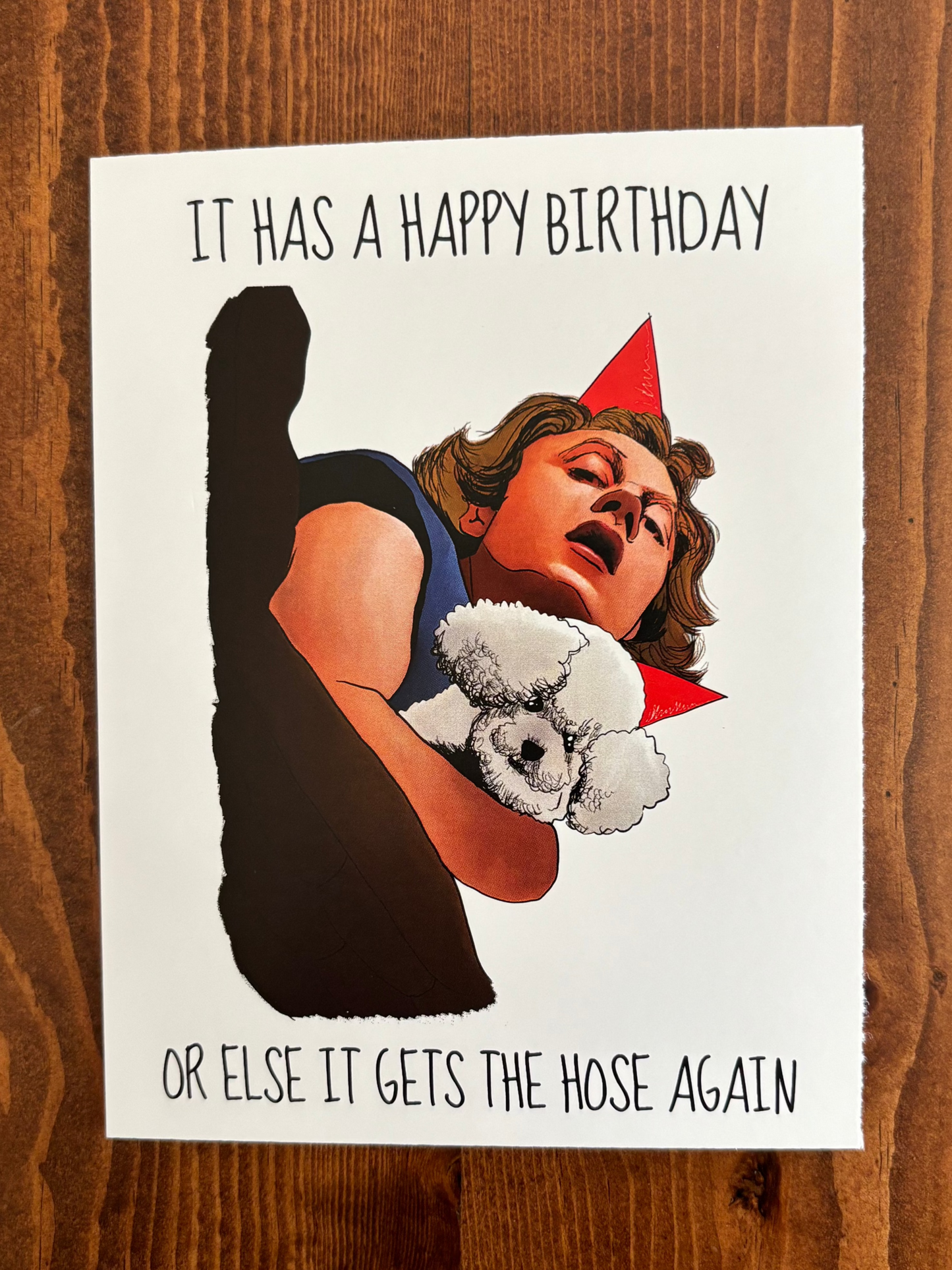 Silence of the Lambs Buffalo Bill Birthday Card