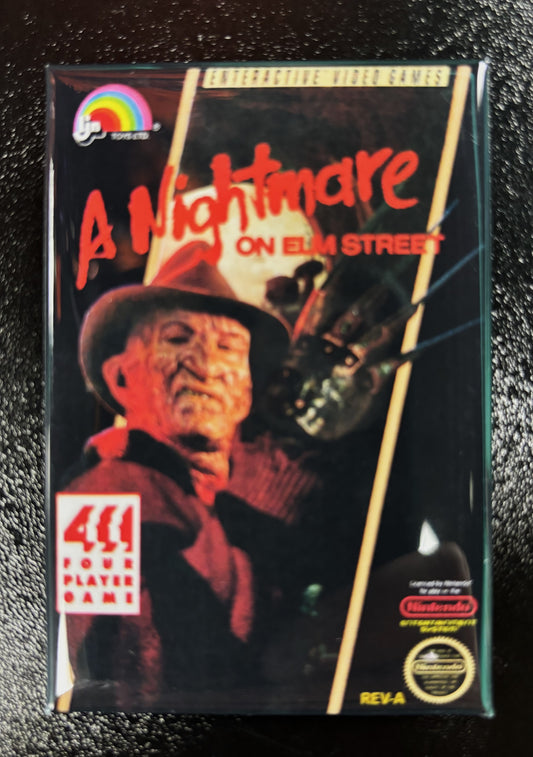 A Nightmare on Elm Street video game - magnet