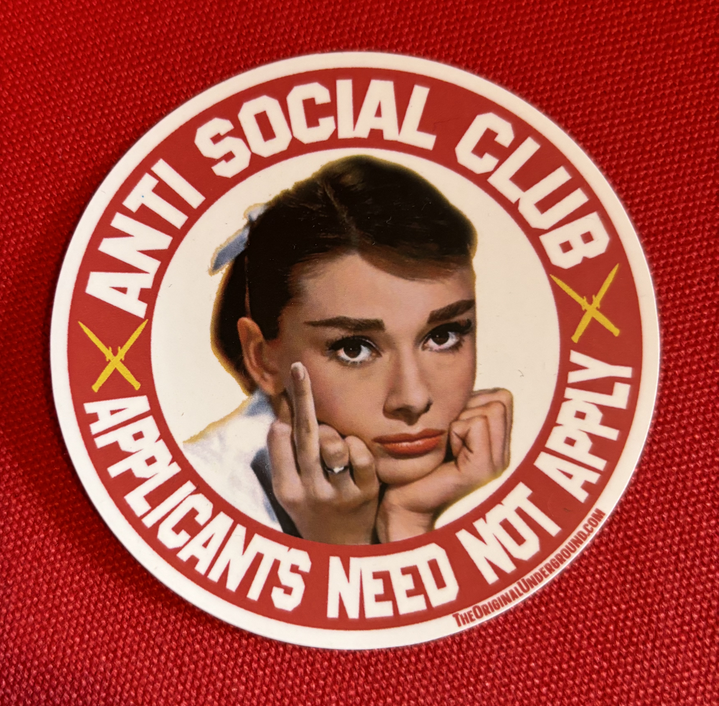 Anti Social Club - sticker