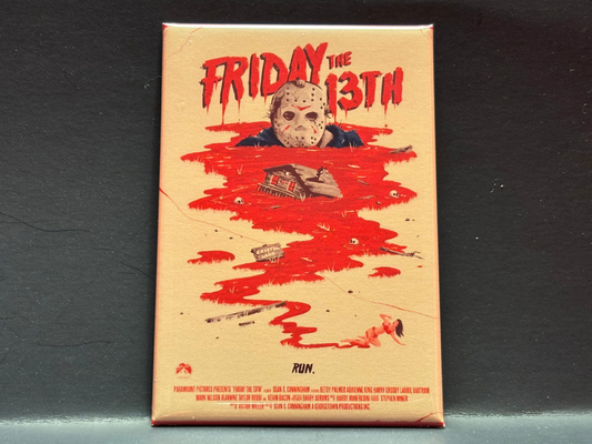 Friday the 13th - Blood image - Magnet