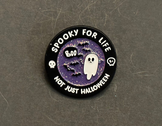 Spooky For Life - pin