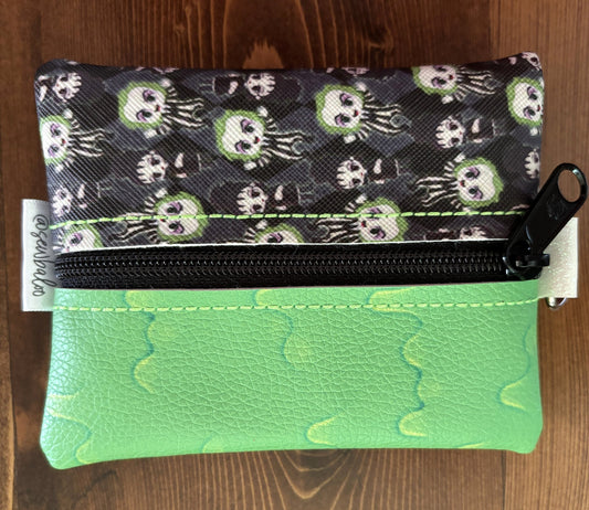 Beetlejuice Vinyl Keychain Pouch