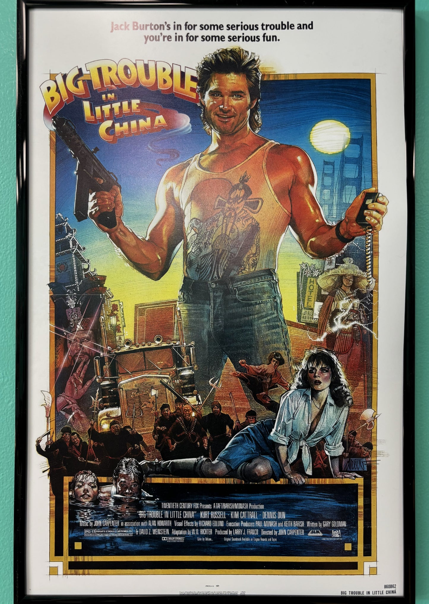 Big Trouble in Little China - poster