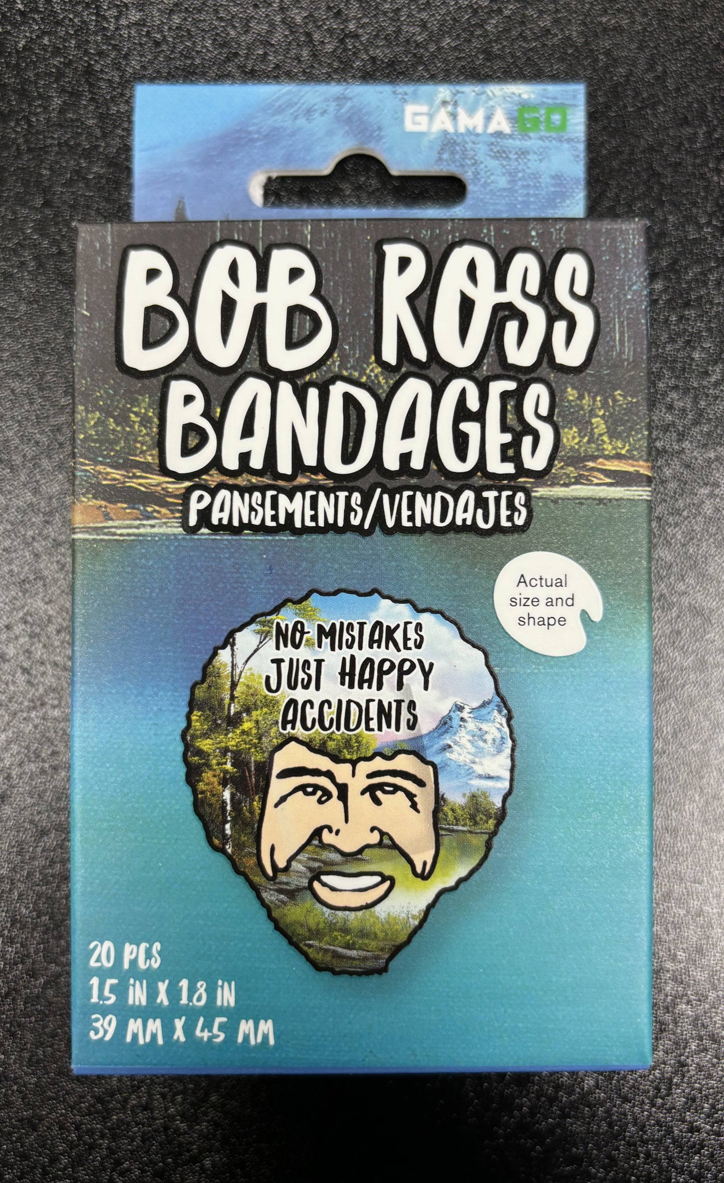 Bob Ross Adhesive Bandages