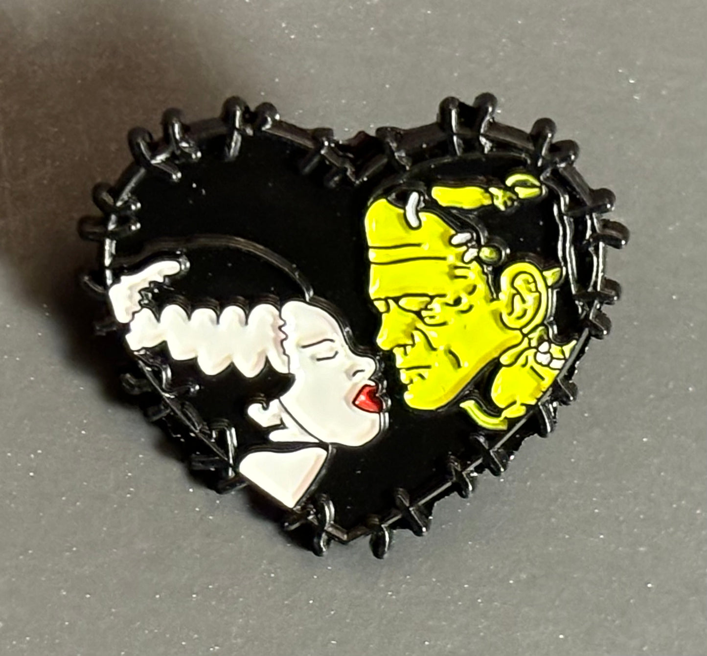 The Bride and Frankenstein - pin