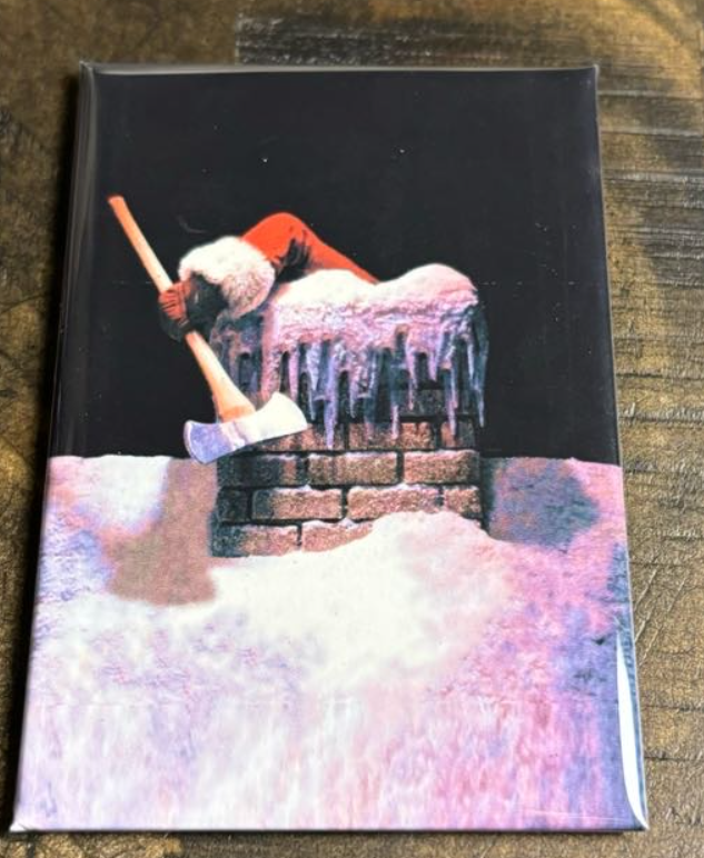 Silent Night, Deadly Night, chimney - magnet