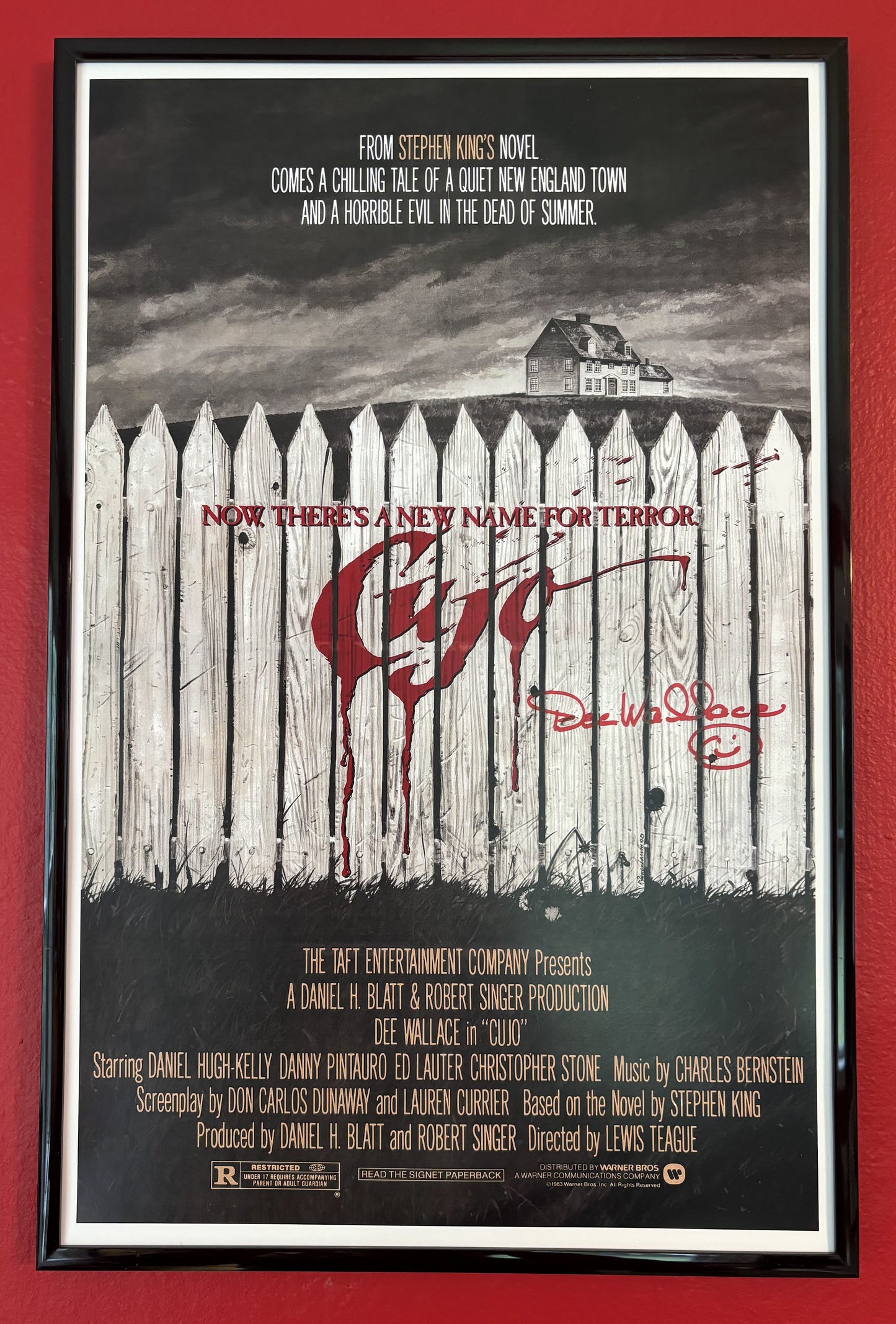 Cujo - 11" x 17" autographed poster