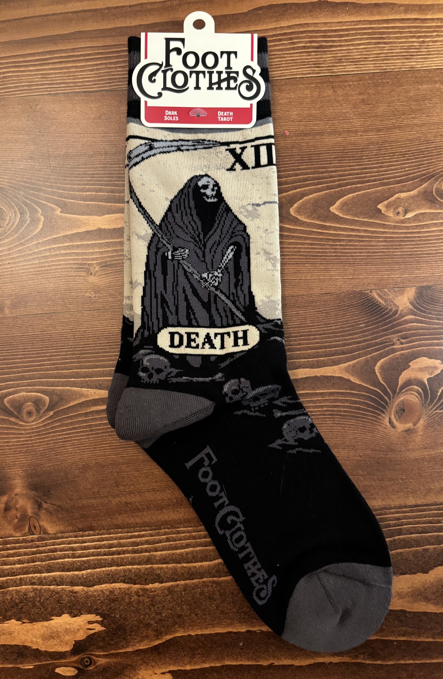 Death Tarot - crew socks