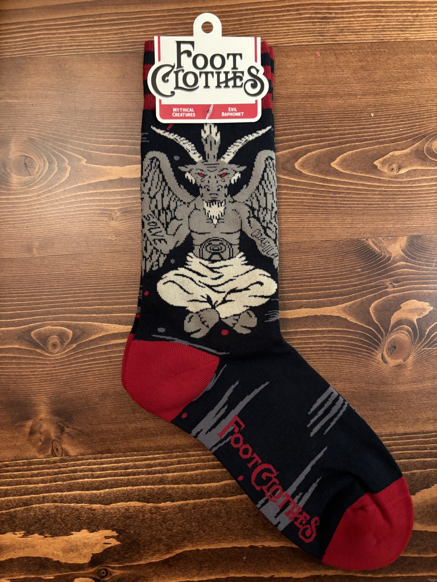 Evil Baphomet - crew socks