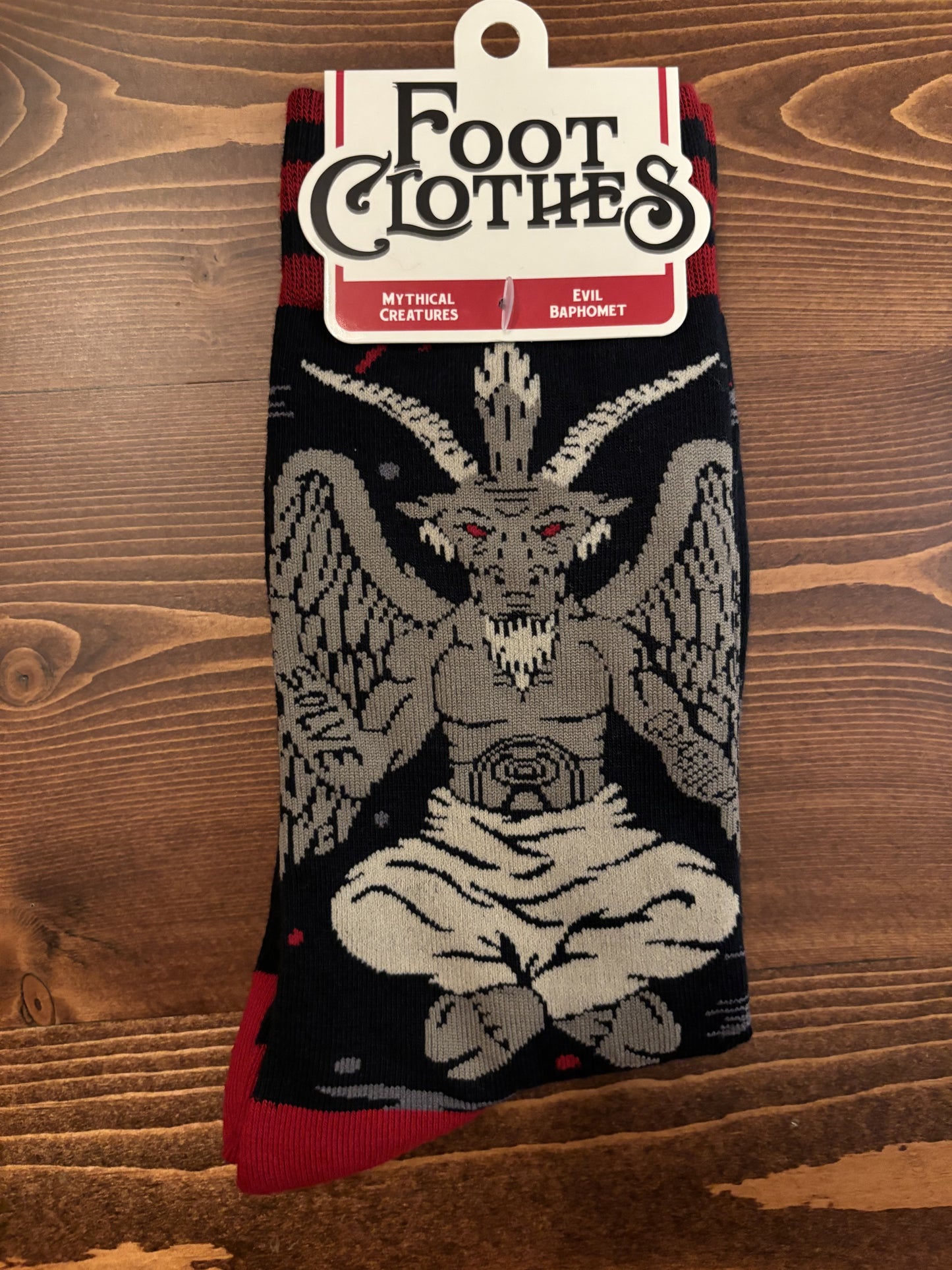 Evil Baphomet - crew socks