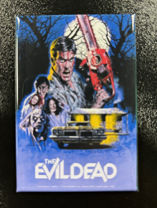 Evil Dead, Ash with Chainsaw - magnet