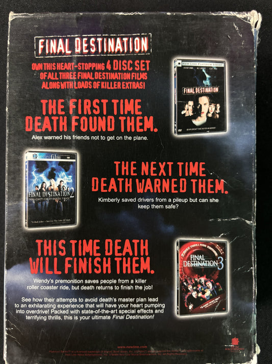 Final Destination Box Set - DVD - used