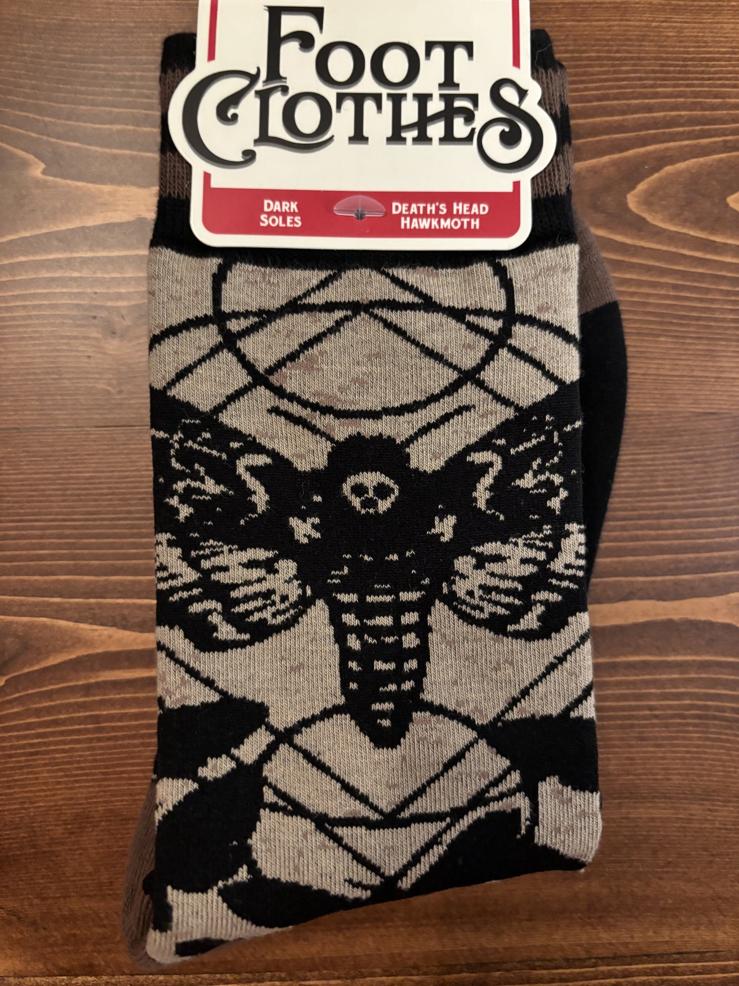 Death's Head Hawkmoth - crew socks