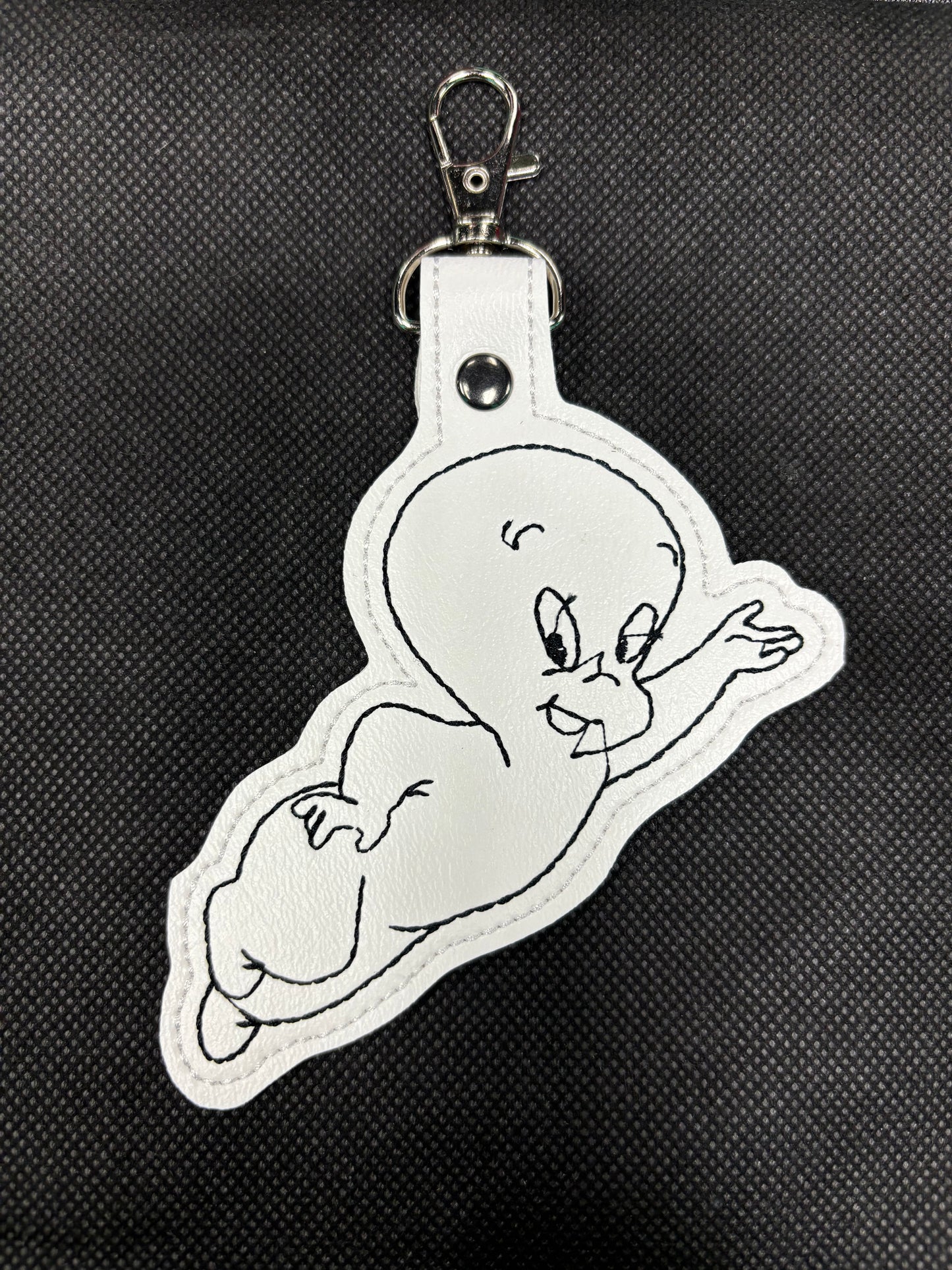 Stitched Casper - Keychain