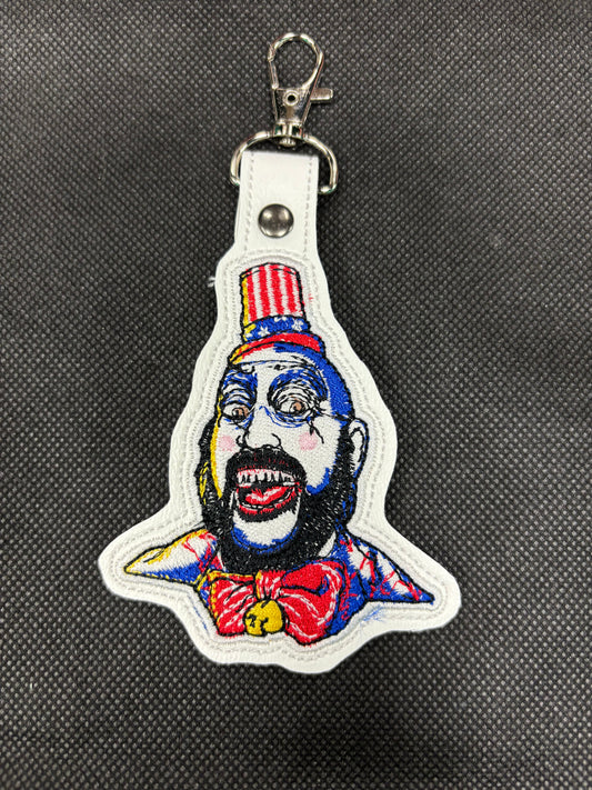 Stitched Captain Spalding- Keychain