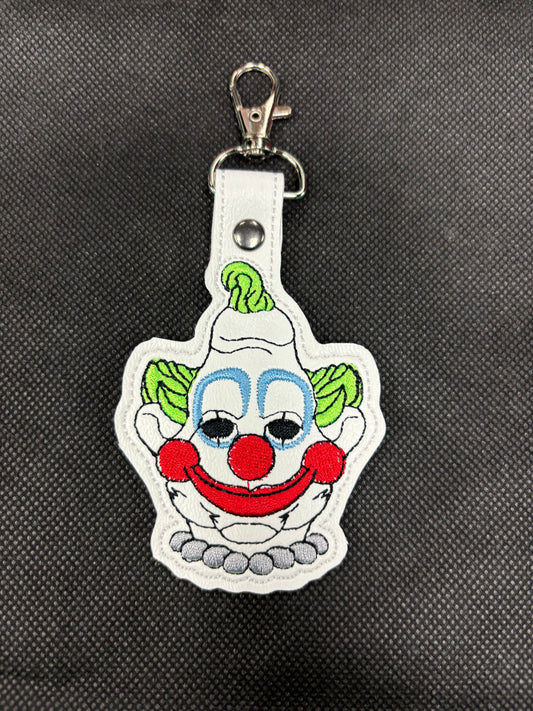 Stitched Killer Clown 3- Keychain