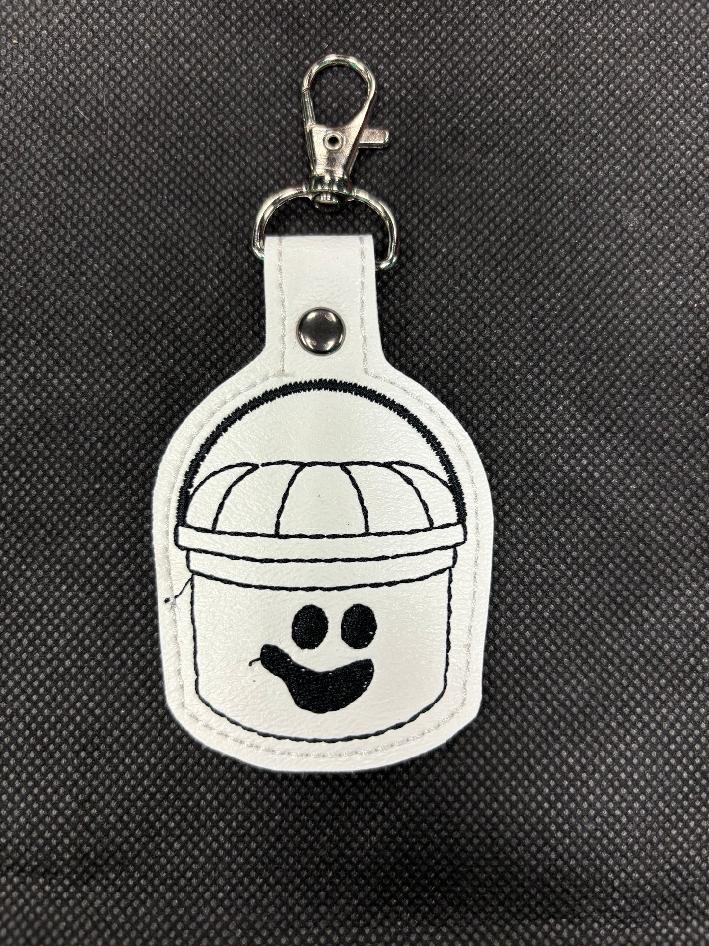 Stitched Halloween Happy Meal Ghost - Keychain