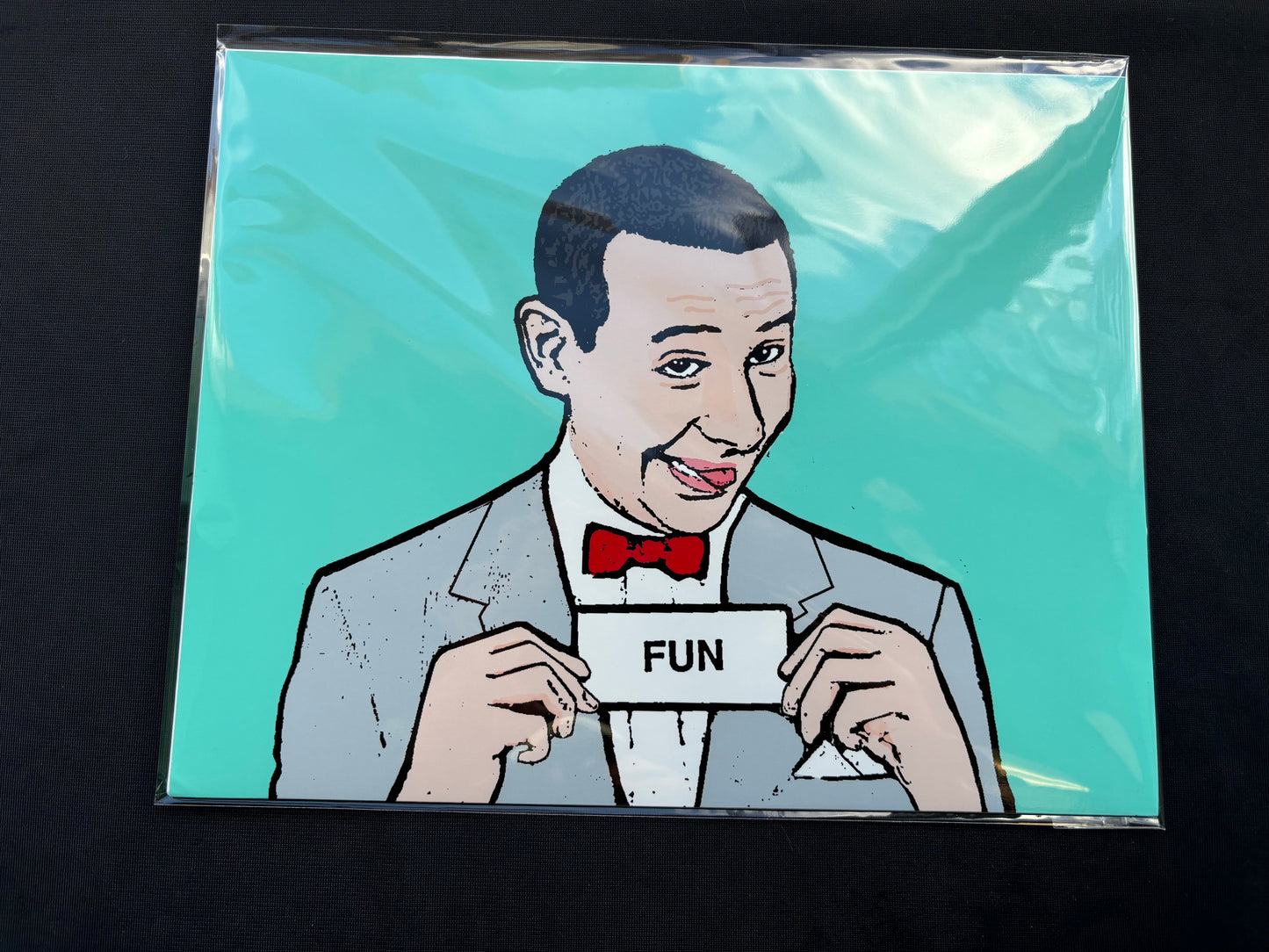 Pee Wee Pop Art Print