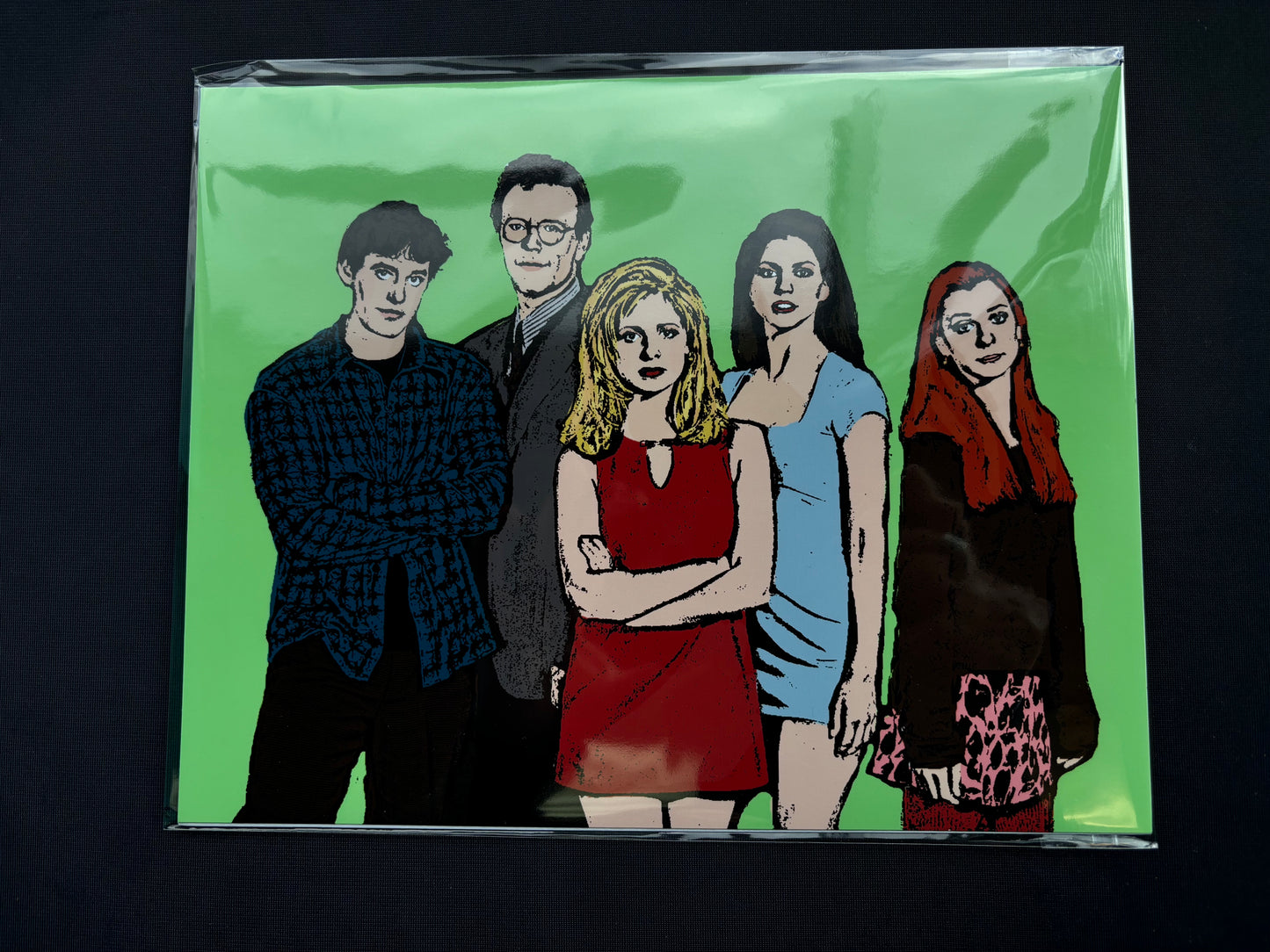 Buffy Show Group Pop Art