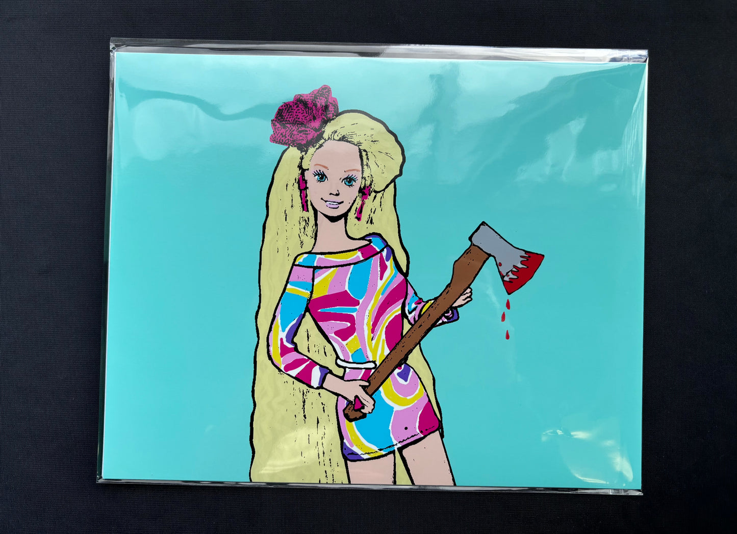 Murder Barbie - Pop Art Print