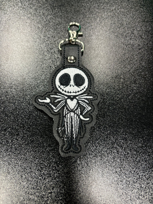 Stitched Jack Skellington - Key Chain