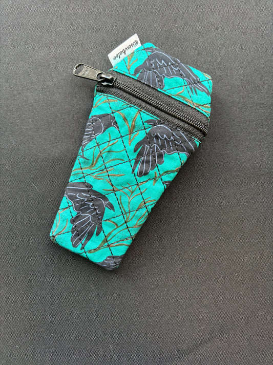 Teal Raven - Coffin Pouch