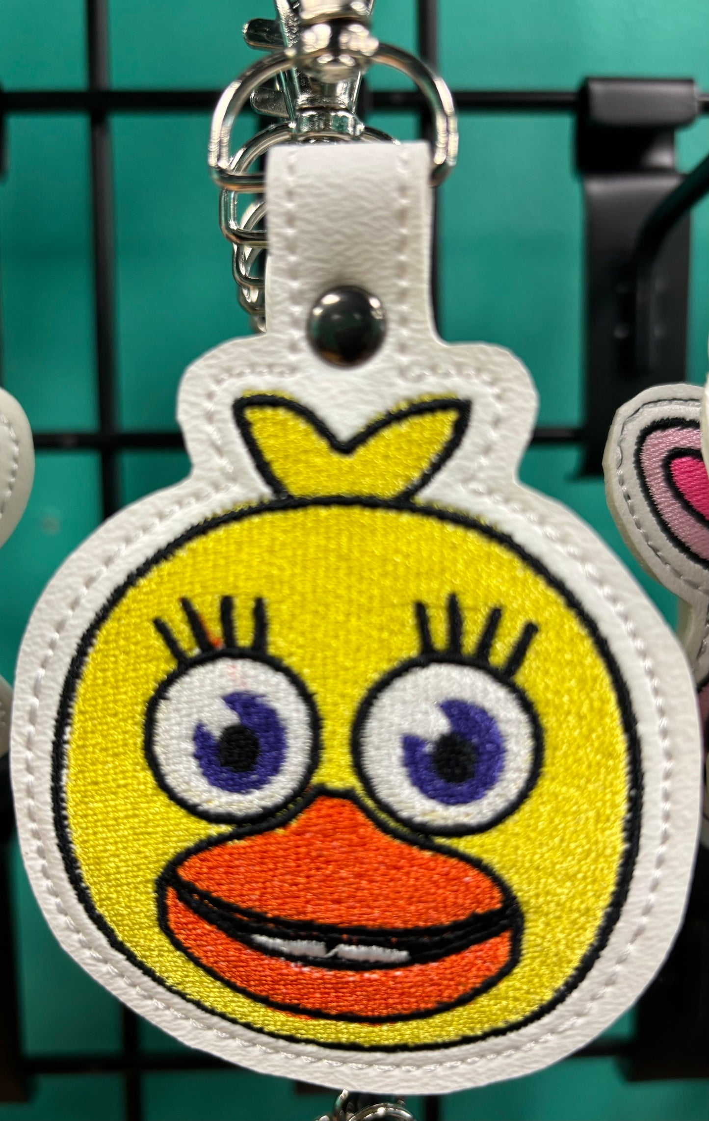 Stitched Five Night's at Freddy's- Chica-Keychain