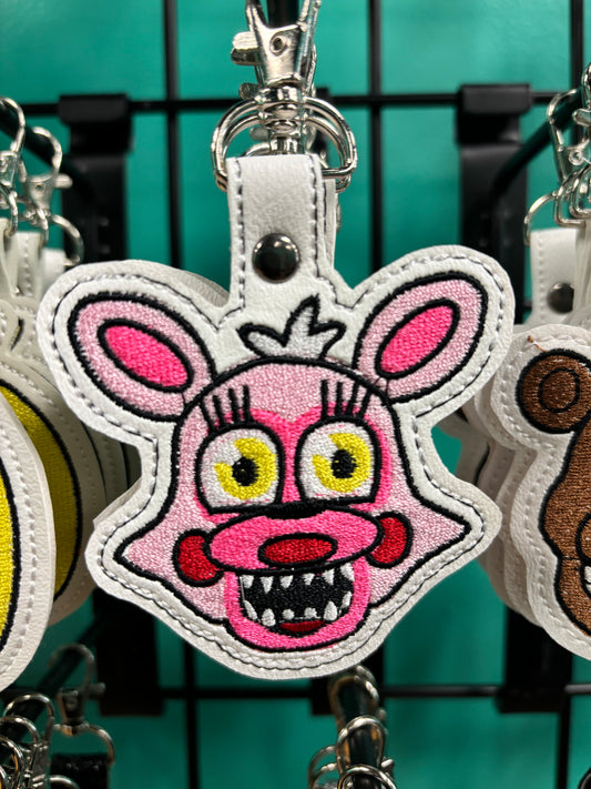 Stitched Five Night's at Freddy's- Mangle- Keychain