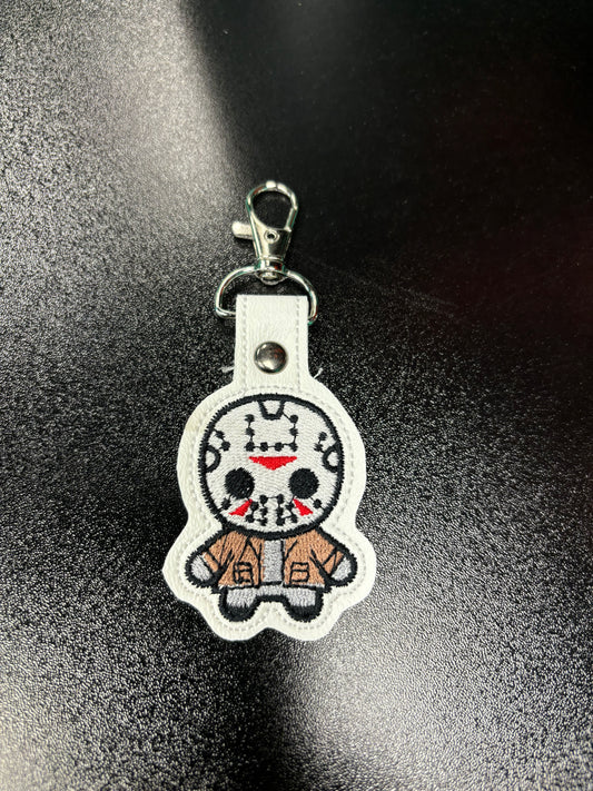 Stitched Friday the 13th Jason- Keychain