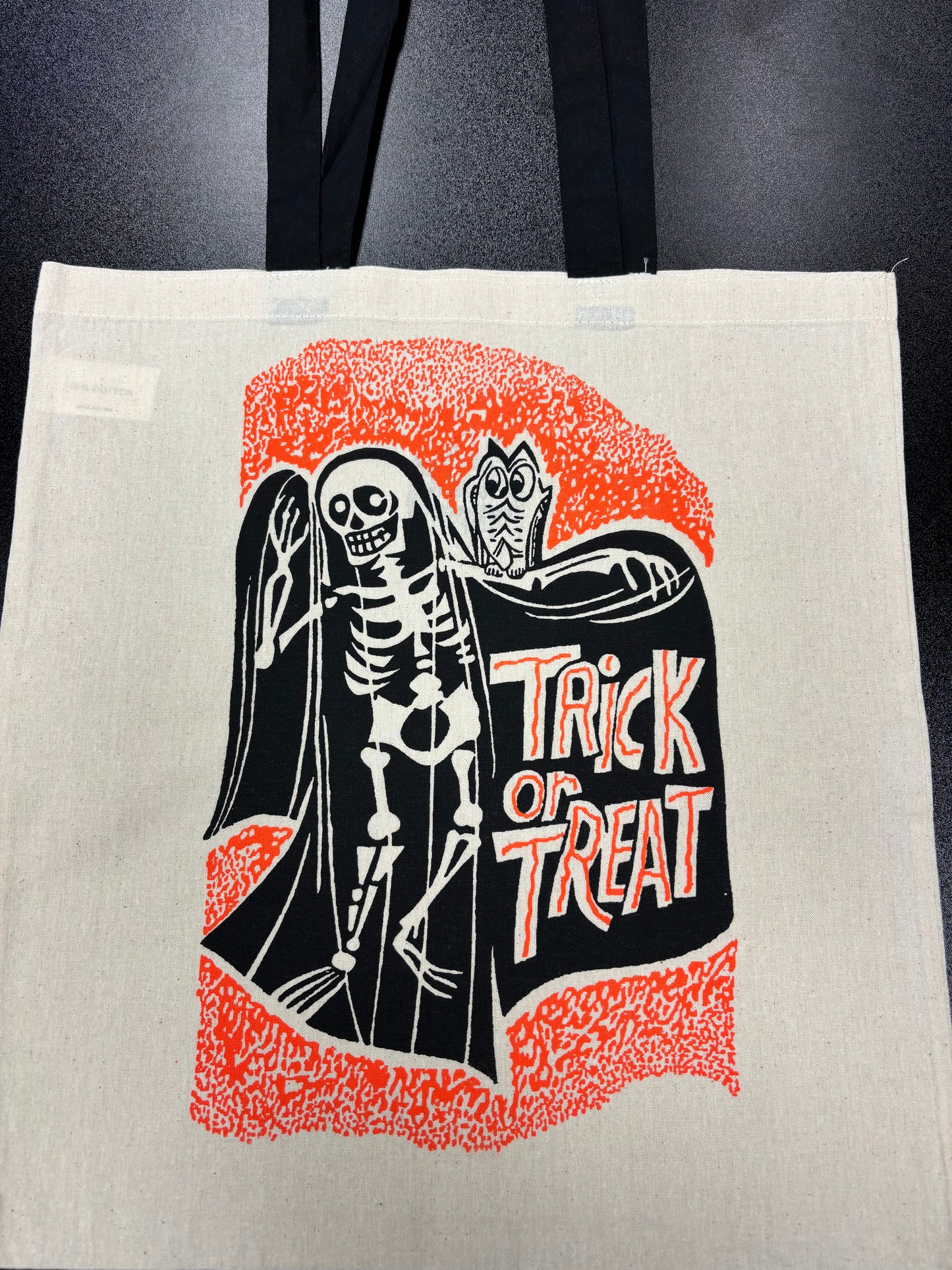 Trick or Treat Skeleton - Tote Bag