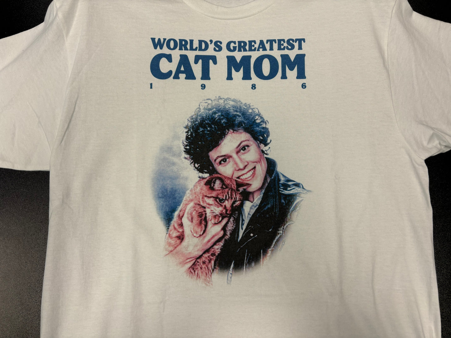 Aliens World's Greatest Cat Mom - White - T-shirt