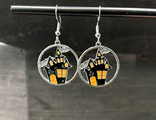 Haunted House - Earrings