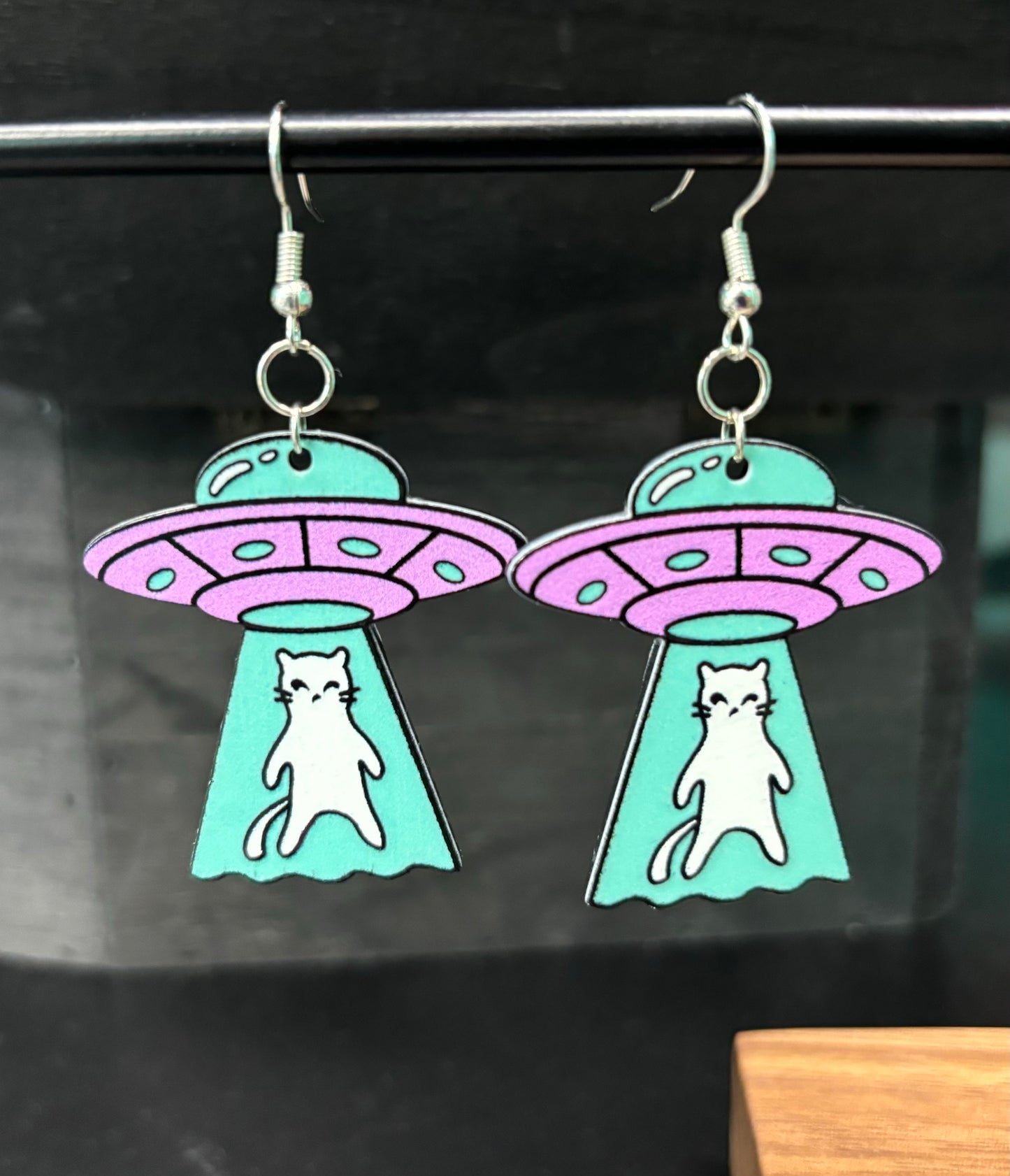 Cat Abduction - Earrings