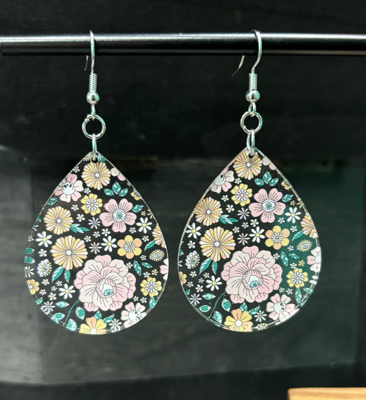 Eyes in Flowers - Earrings