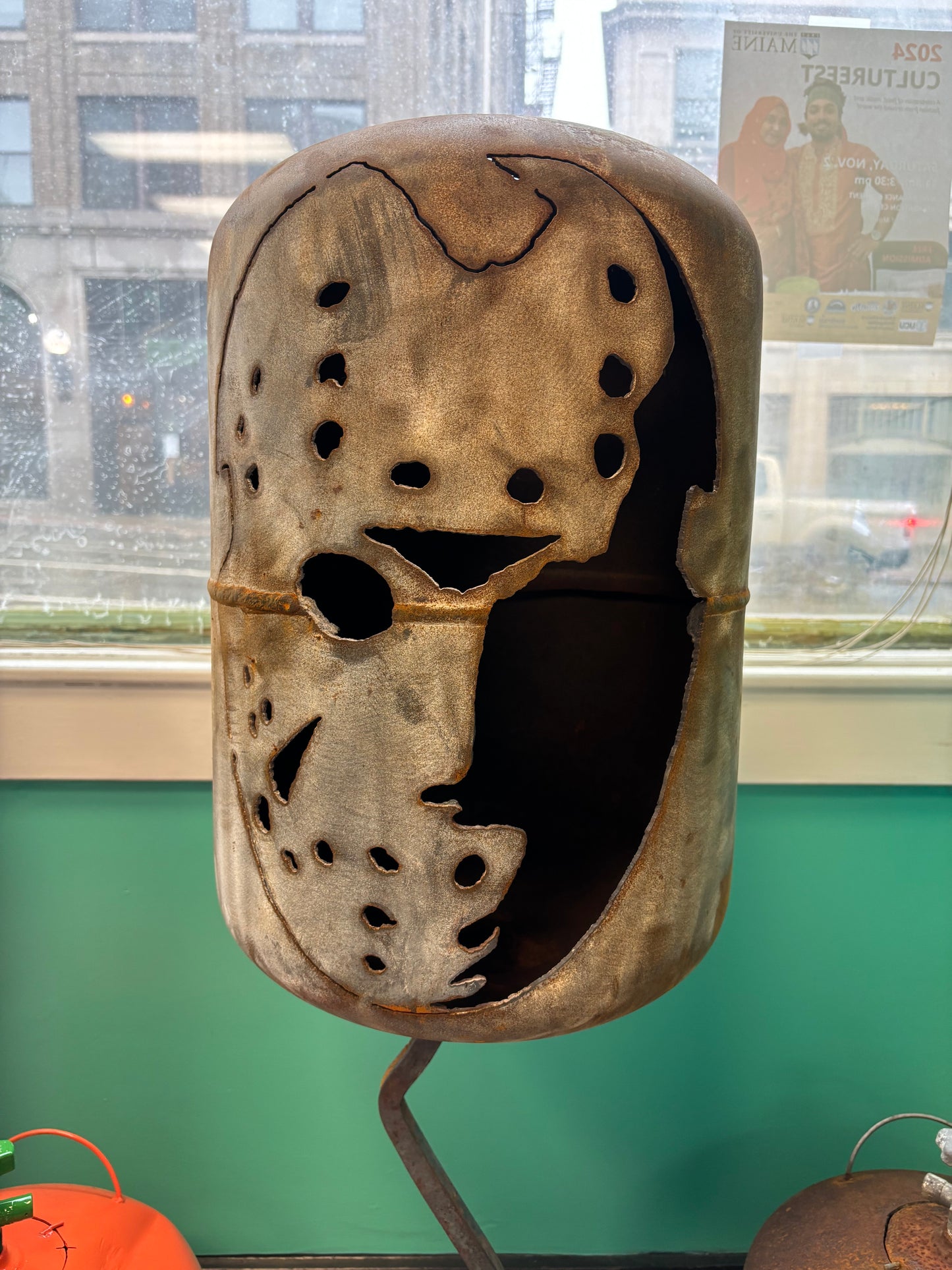 Friday the 13th - Jason - Large Fire Pit on Stand