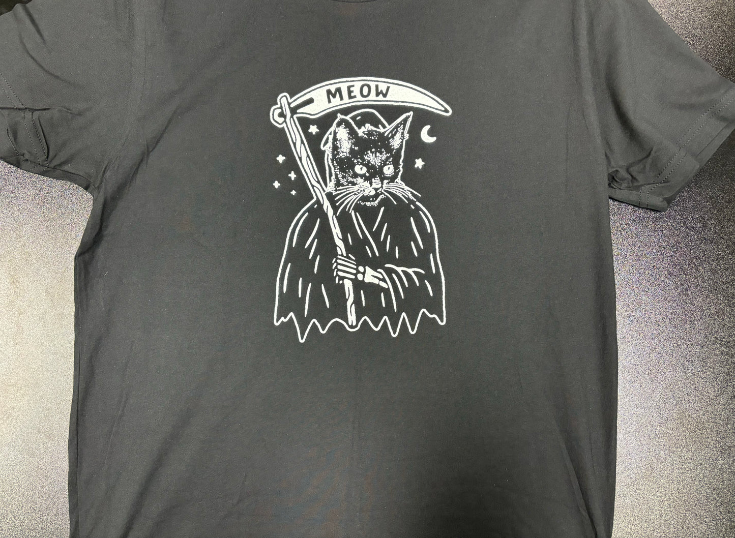 Grim Reaper Cat - T-shirt