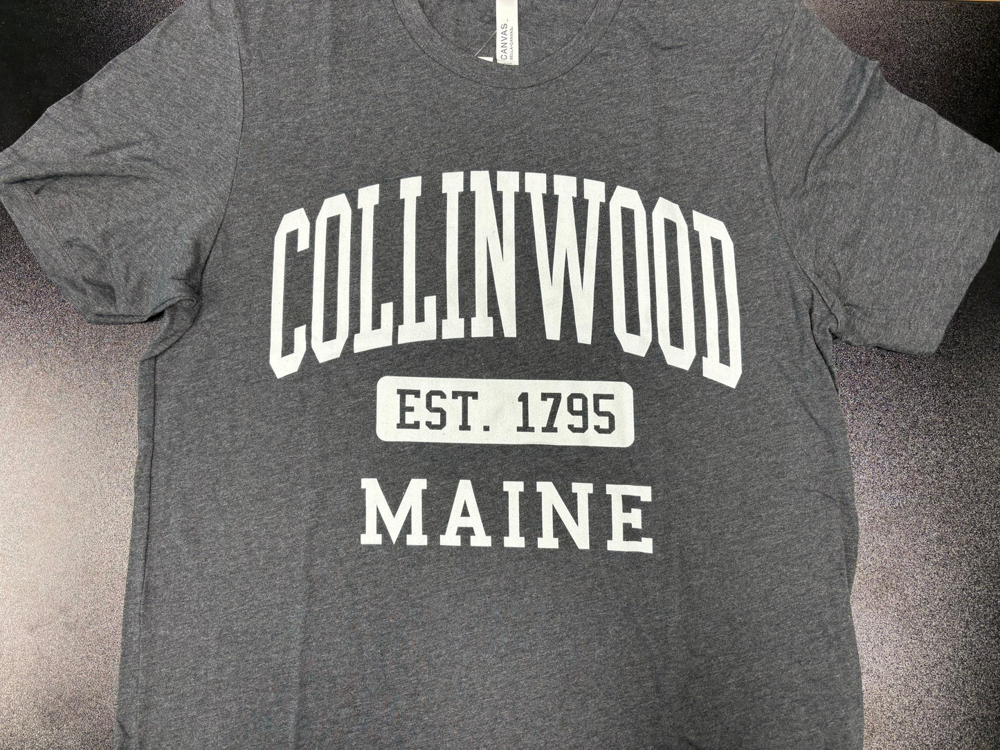 Collinwood Est 1795, Grey - T-shirt