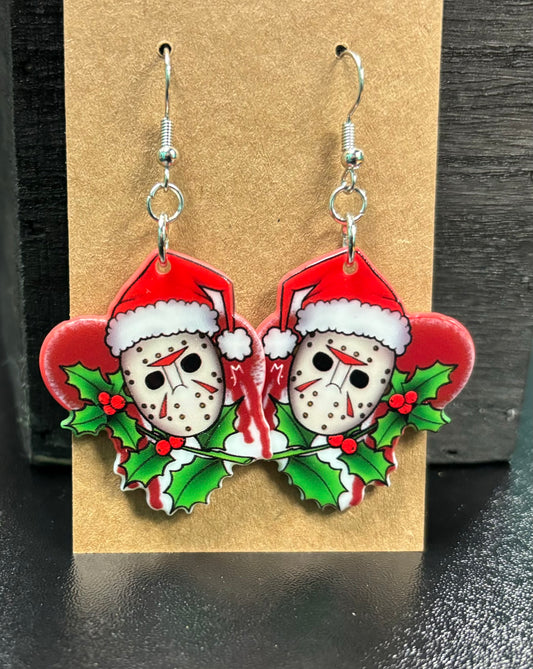 Holiday Friday the 13th, Jason - Earrings