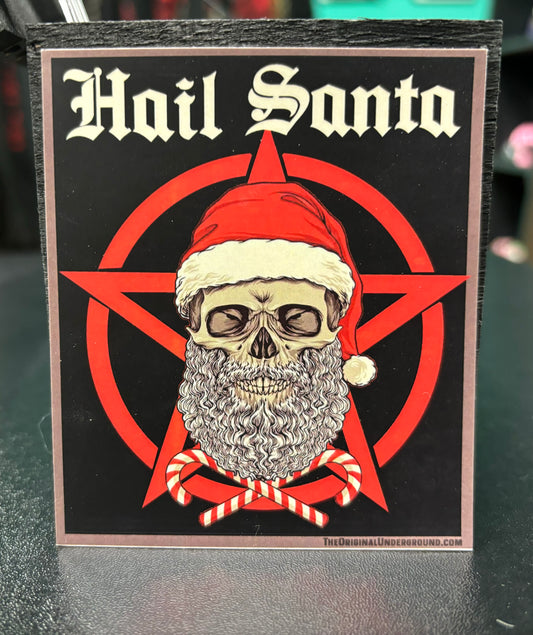 Hail Santa - Sticker