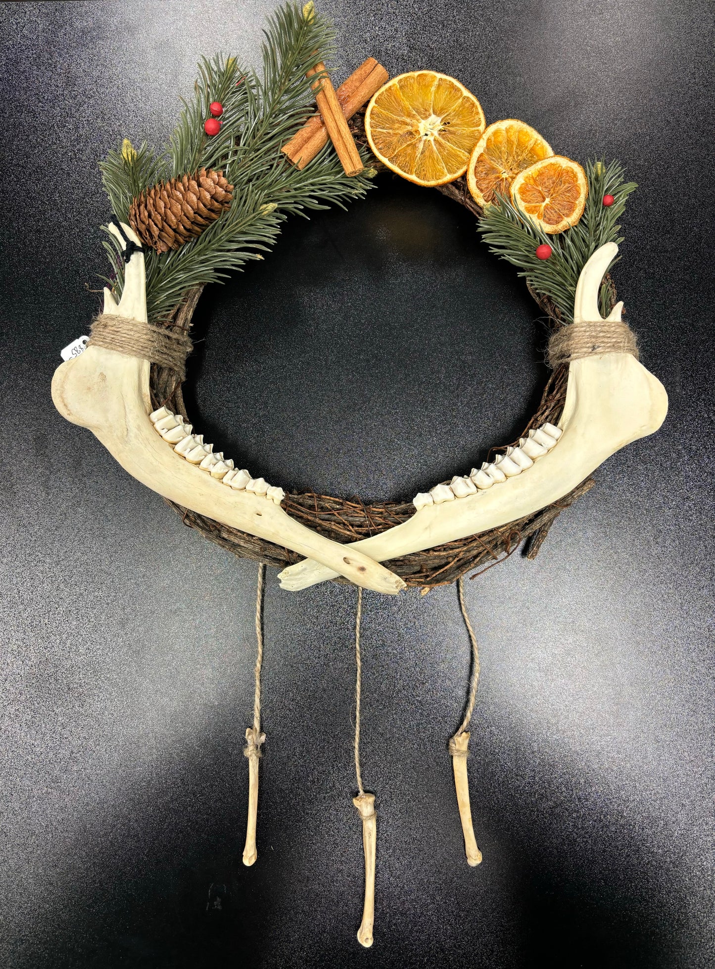 Citrus and Spice Deer Jaw - Wreath