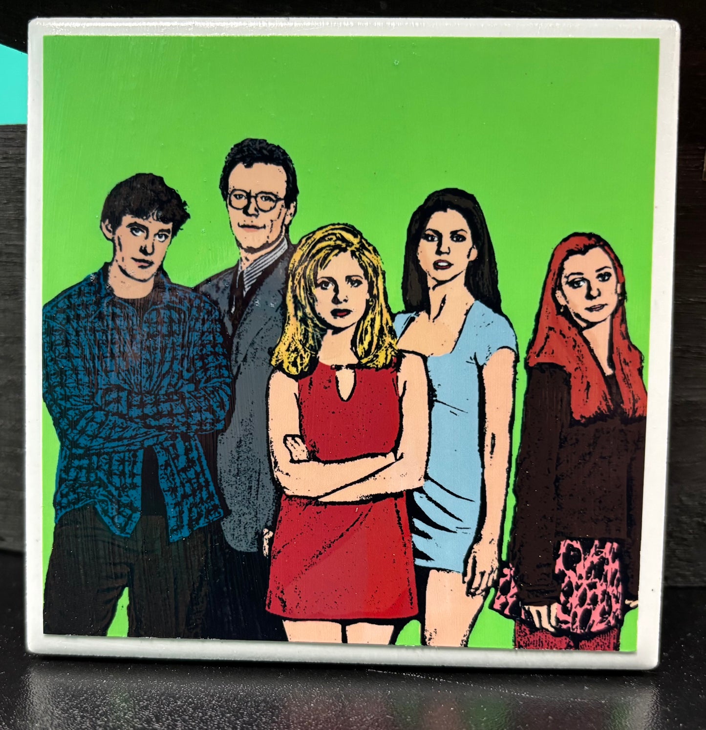 Buffy TV Show Crew - Coaster