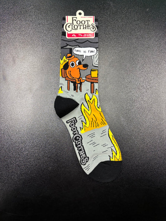 This is Fine Noir Edition - crew socks