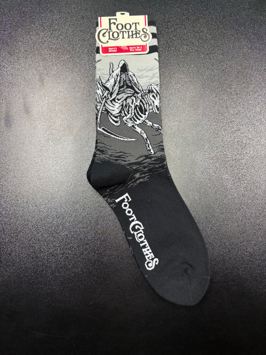 Death on a Pale Horse - crew socks