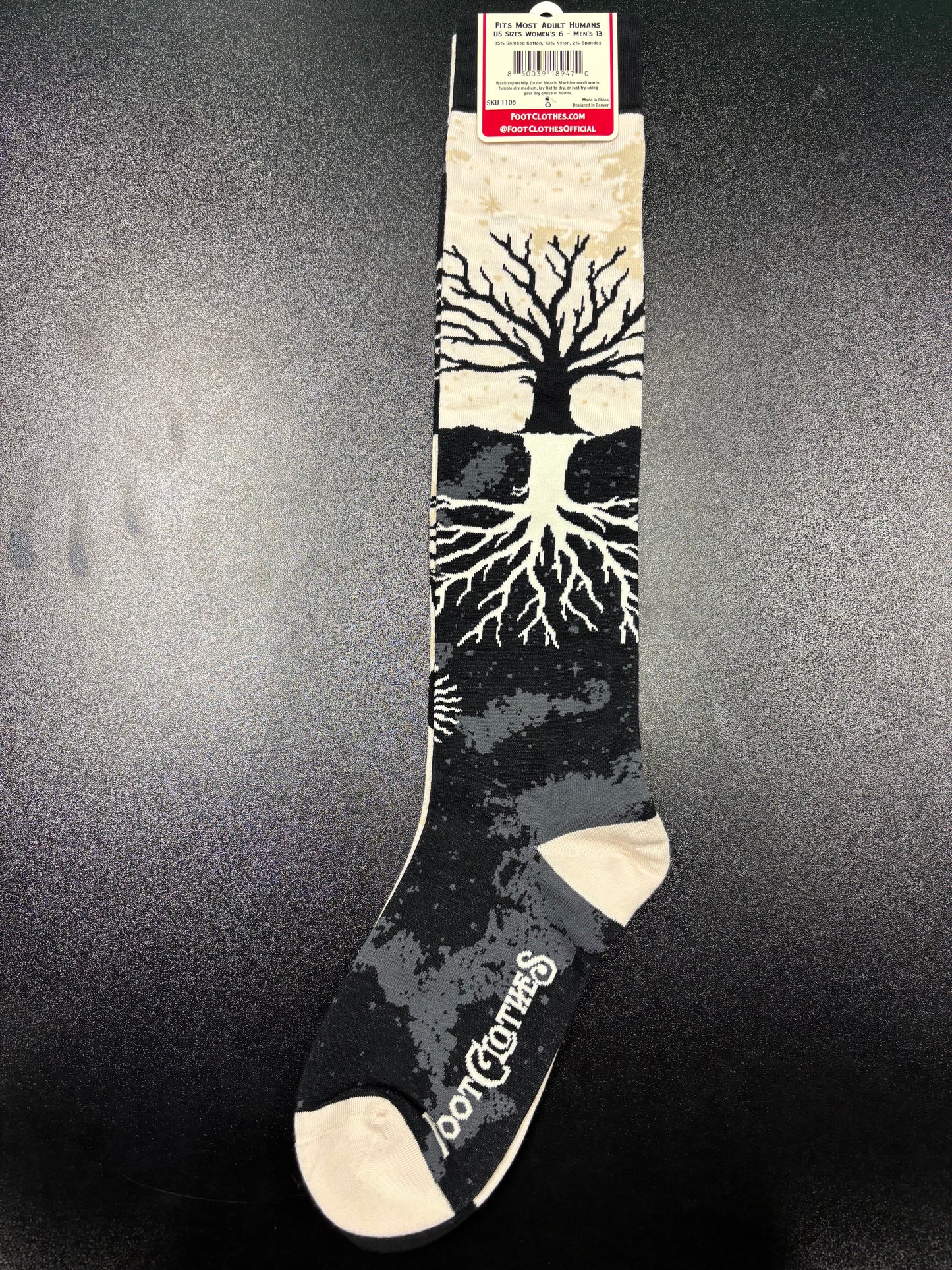 As Above So Below - knee high socks