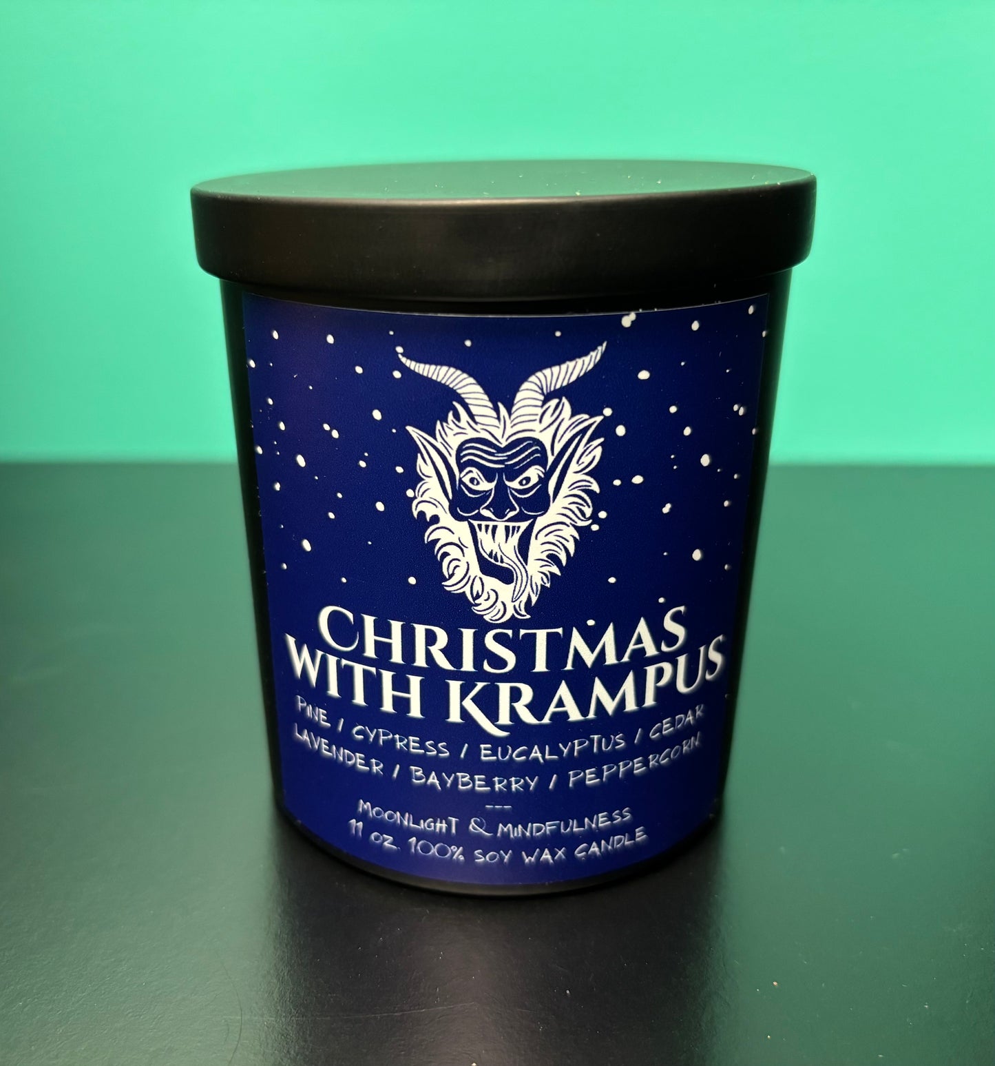 Christmas with Krampus - candle