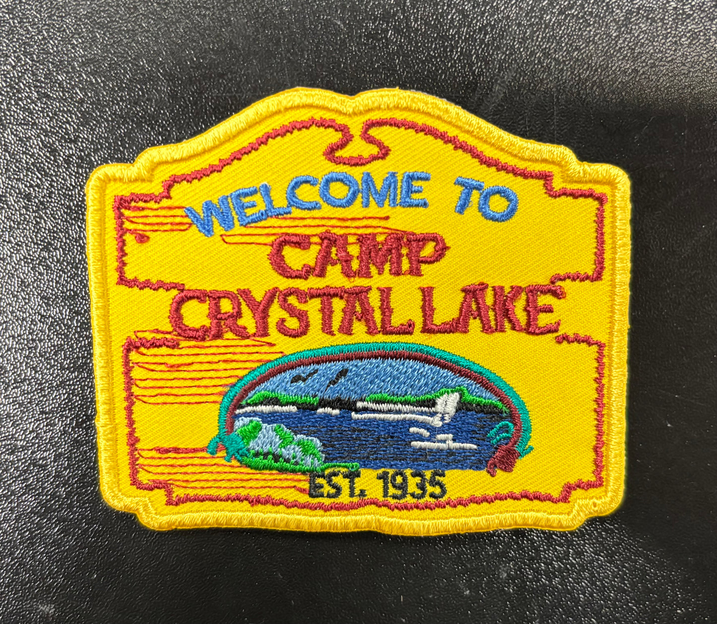 Welcome to Camp Crystal Lake - patch