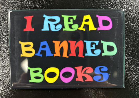 I Read Banned Books - magnet