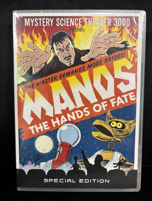 Manos the Hands of Fate (1966) + MST 3000 version - DVD - new